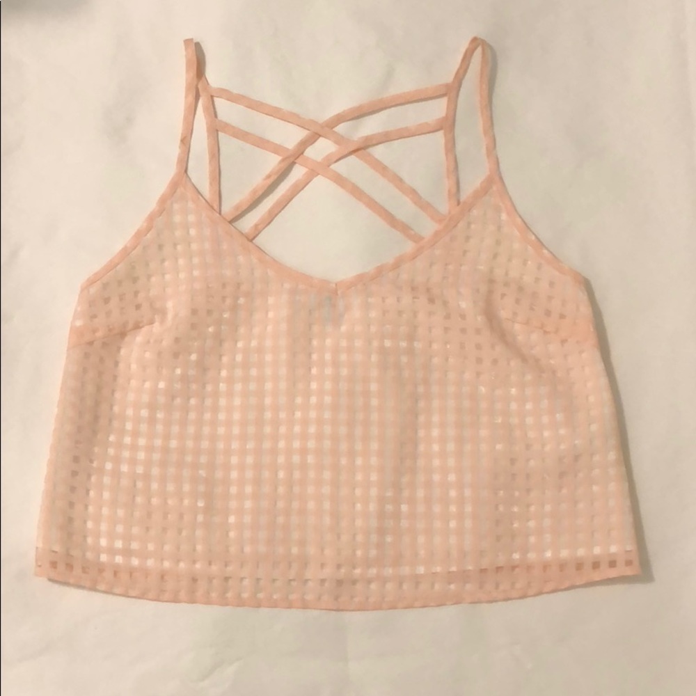 Blush/Pink Crop Tank